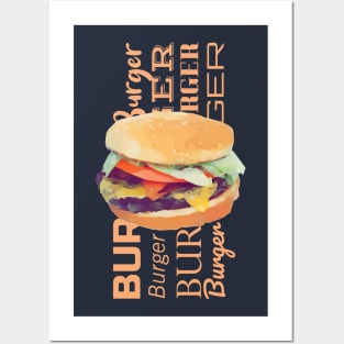 Buger Posters and Art